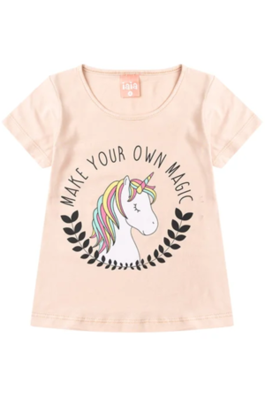 Conjunto Infantil Verão Menina Unicórnio Iaia_3