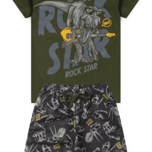 Conjunto Infantil Verão Menino Rock Star_1