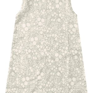 Vestido Infantil Menina Flores Iaia Verde Oliva